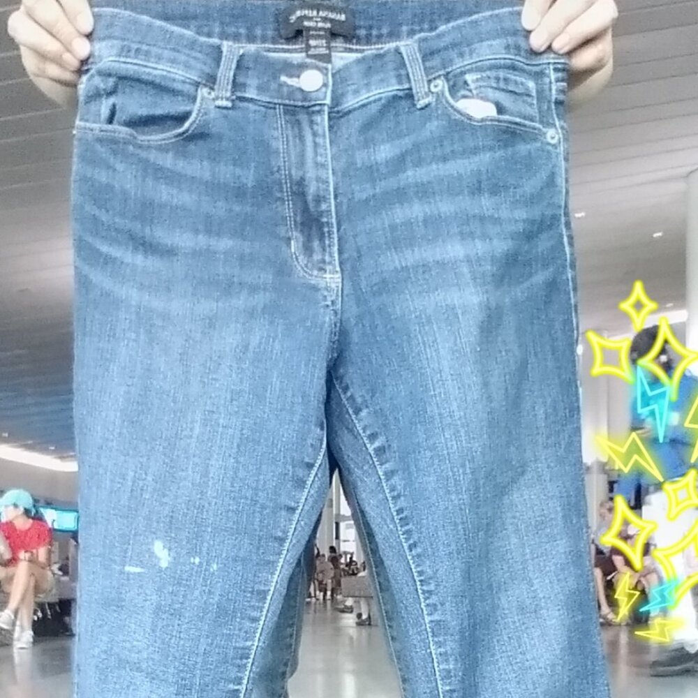 Crop Flare Jeans Size 4